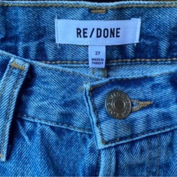 Re/Done Comfy 90s High Waist Straight Leg Jeans - Picture 9 of 13